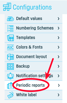 Account activity reports and total invoiced report - step 2