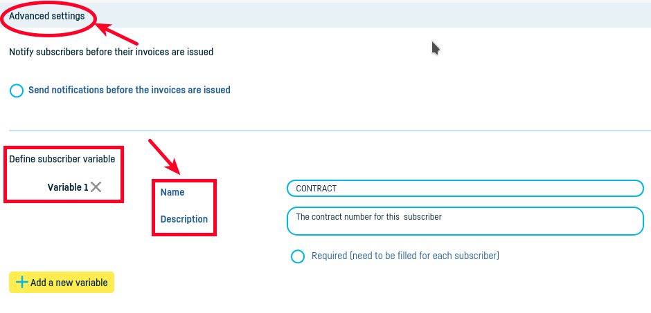 How do I add a recurrent? - step 3