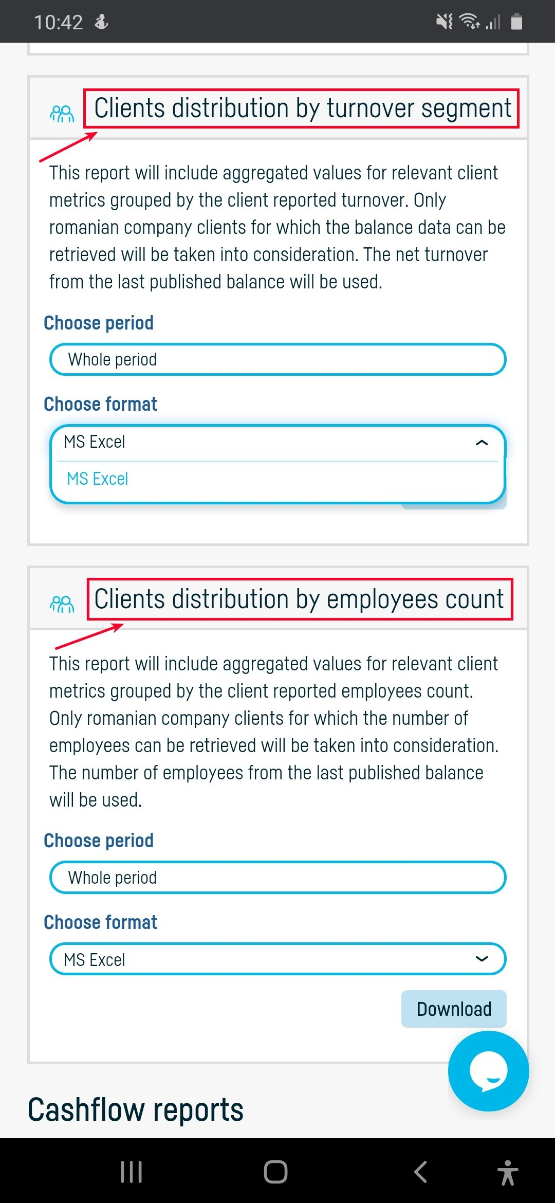 How do I use search options? - step 5