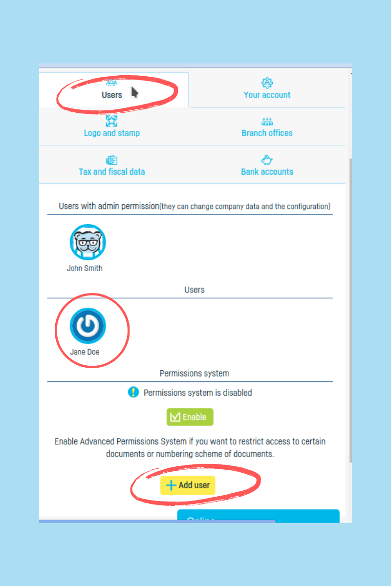 How do I use the permissions system? - step 2