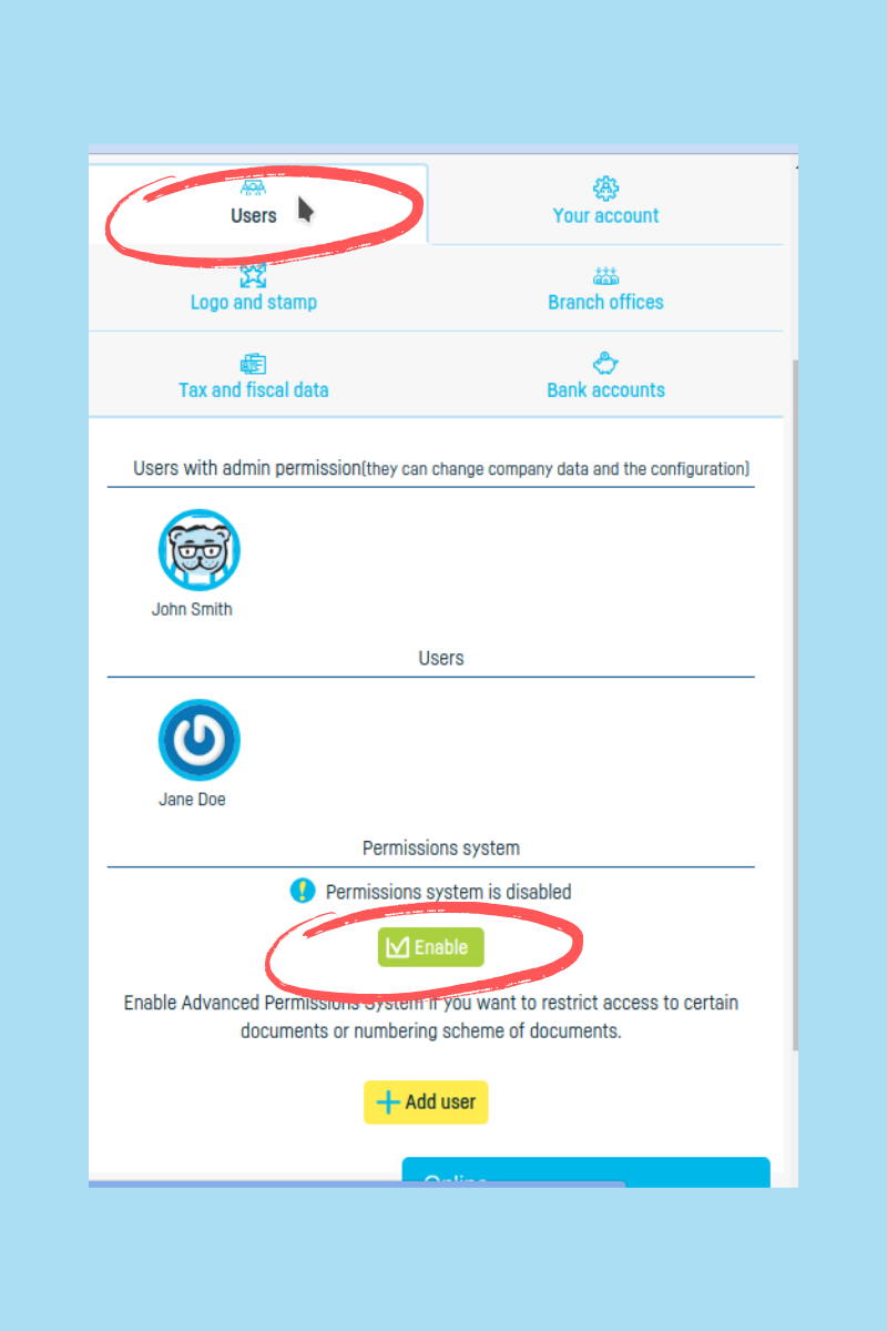 How do I use the permissions system? - step 4