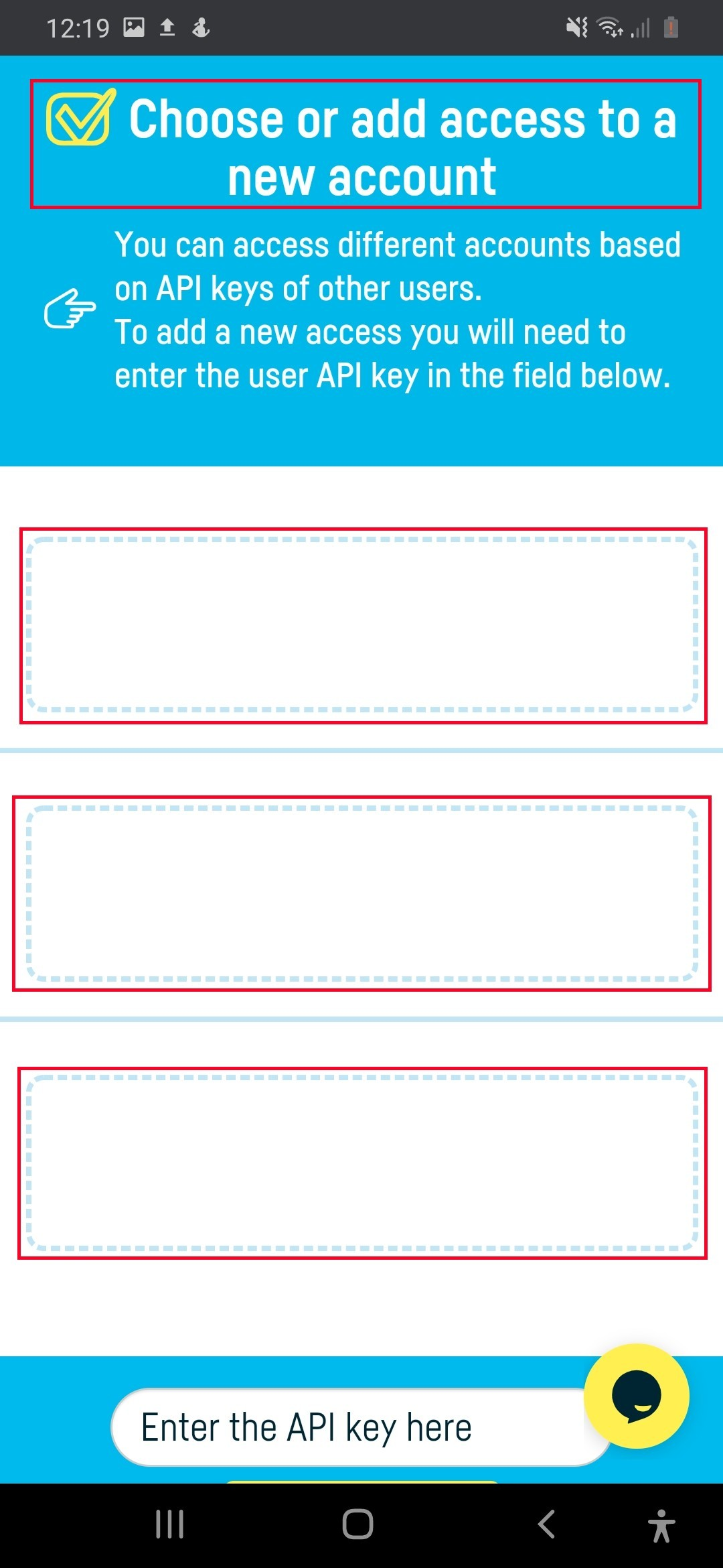 How do I link the accounts of multiples companies? - step 2