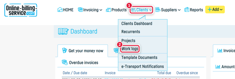 Work Logs explained - step 1